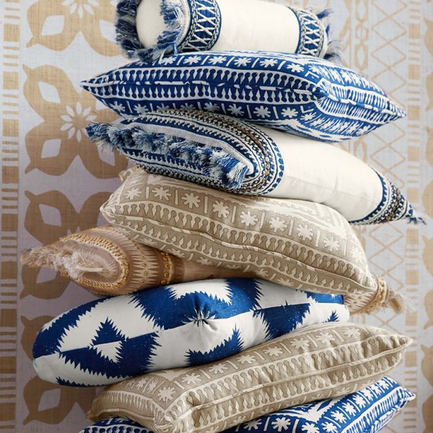 Mary Mcdonald's blue collection for Schumacher
